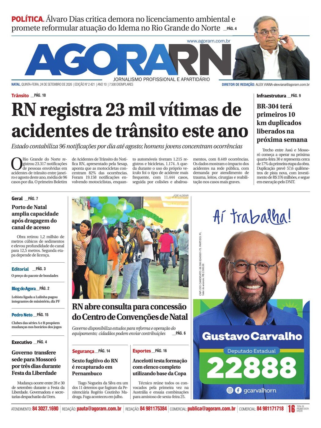 Baixe AQUI o PDF da versão impressa – Ed. 2.421