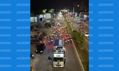 Flávio Bolsonaro inicia Motocarreata Onda 22 pelas ruas de Natal