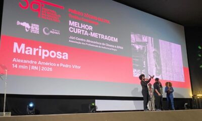 “Mariposa”, curta potiguar, é premiado no 59º Festival de Brasília do Cinema Brasileiro