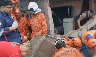 Adolescente morre após desabamento de imóvel no Rio de Janeiro