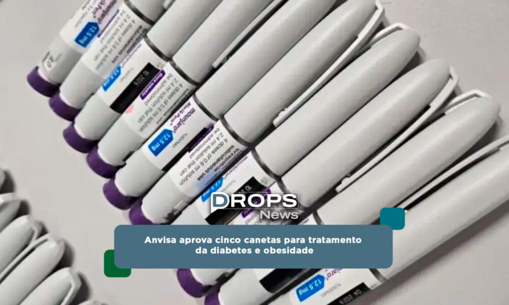 Anvisa aprova cinco canetas para tratamento da diabetes e obesidade