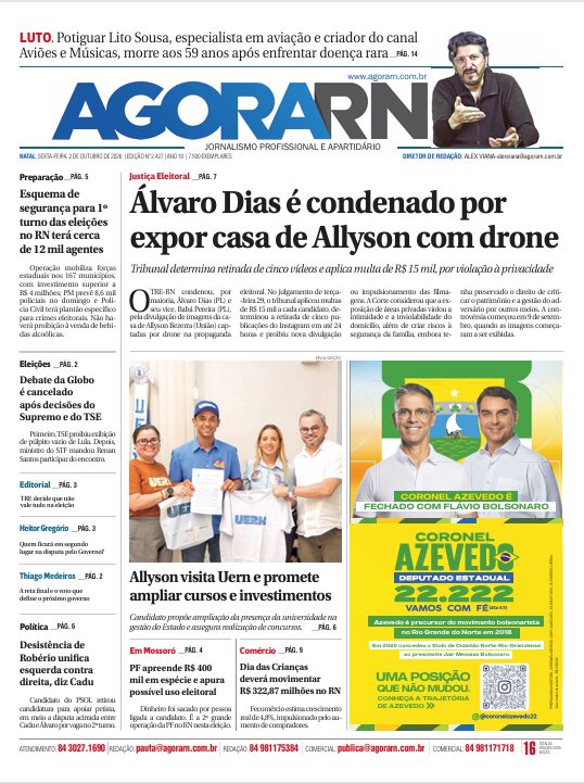 Baixe AQUI o PDF da versão impressa – Ed. 2.427