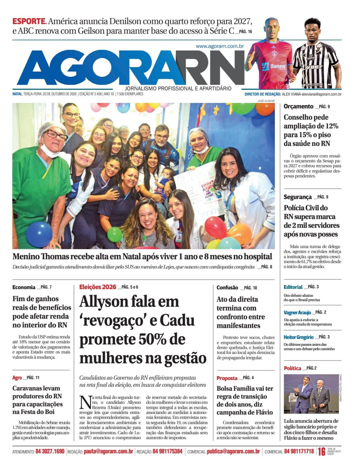 Baixe AQUI o PDF da versão impressa – Ed. 2.438