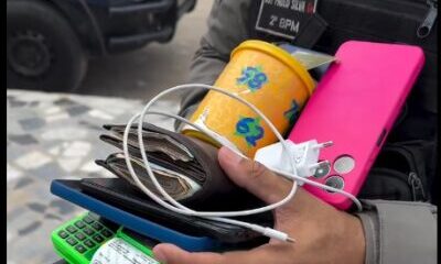 Comerciante de espetinhos e bebidas é preso suspeito de tráfico de drogas