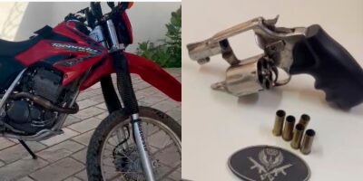 Polícia apreende arma e moto usadas em tentativa de feminicídio em Mossoró