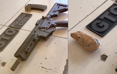 Polícia Militar apreende fuzil e granada durante operação no Vale do Açú no Oeste Potiguar