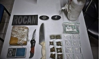 Polícia Militar apreende quase meio Kg de maconha durante ação no Alto São Manoel em Mossoró