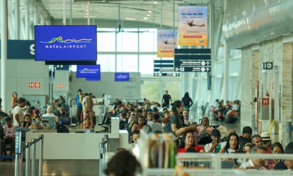 Rio Grande do Norte registra recorde de passageiros nos aeroportos em setembro